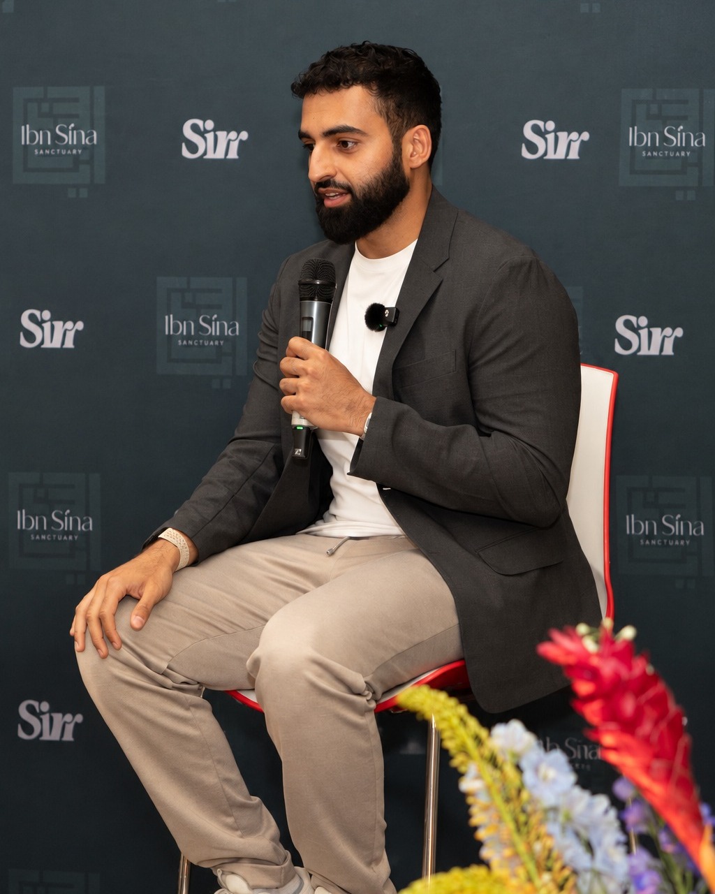 Dr Daanish on a panel discussion