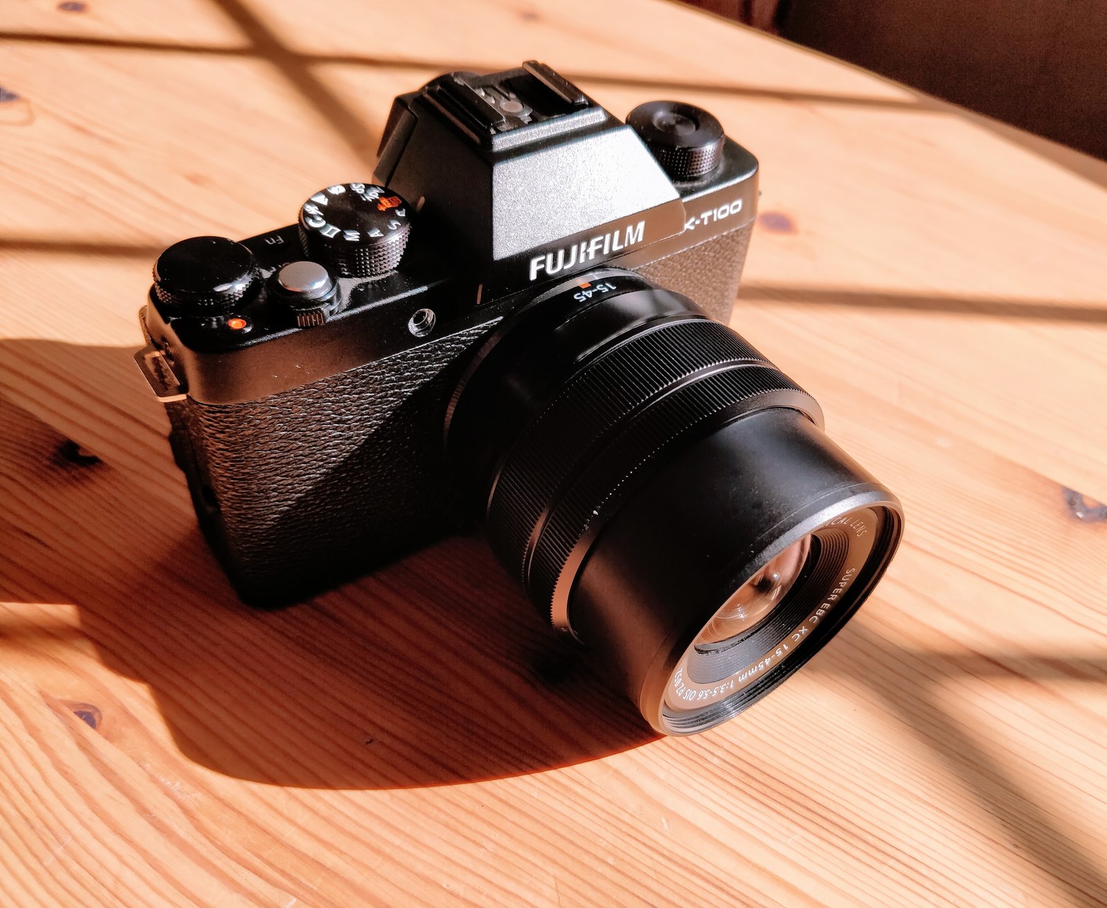 My first camera: FujiFilm XT-100